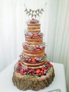 Naked Wedding Cake Essex